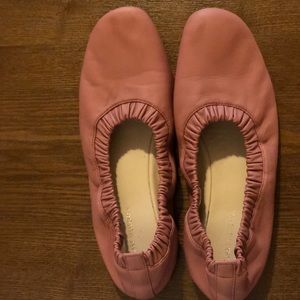 Stuart Weitzman Gina Ballerina Flat: Pink Size 9